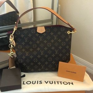 LOUIS VUITTON GRACEFUL PM with PACETTES CHARM